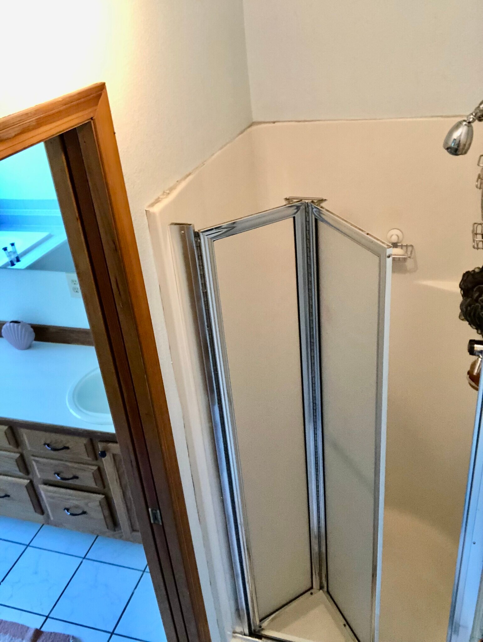 Primary bath shower - 32724 NE Chamberlain Rd