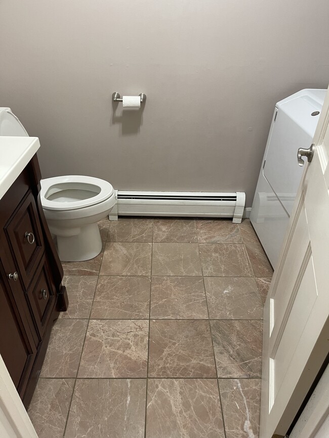 Main level 1/5 Bathroom with washer/dryer - 36 Tenney Rd