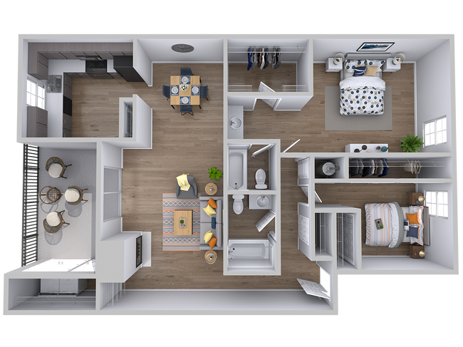 Floorplan - Skyline at Barton Creek