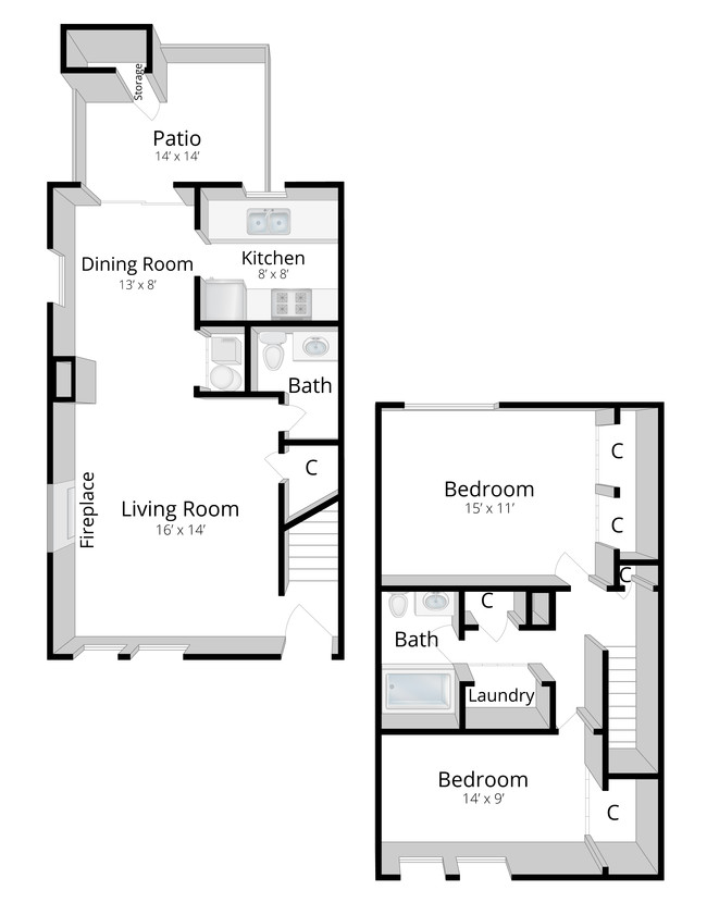 Floorplan - Ashley Pointe