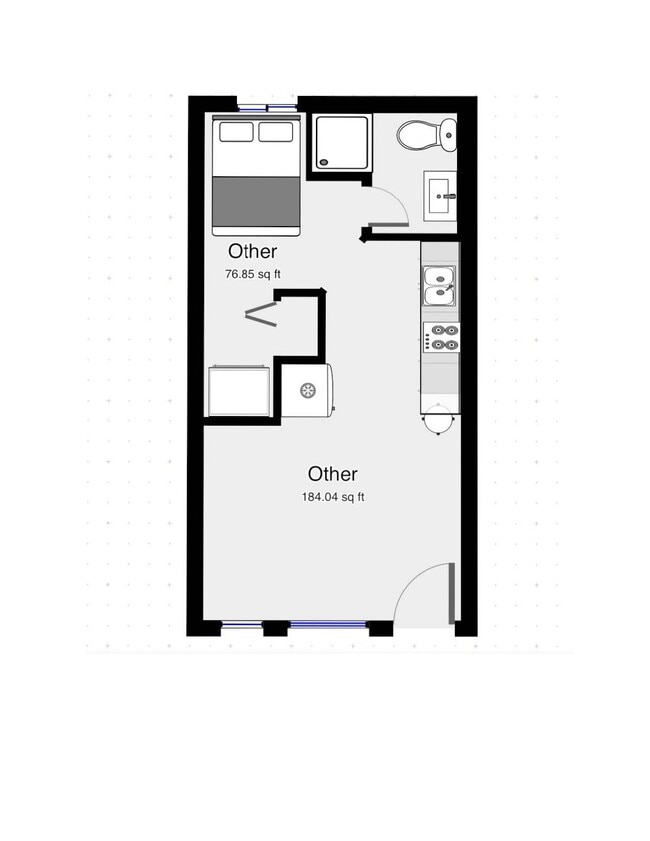 Floorplan - Hillside Apartments