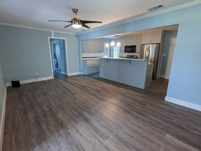 Open living and kitchen - 144 Menendez Rd