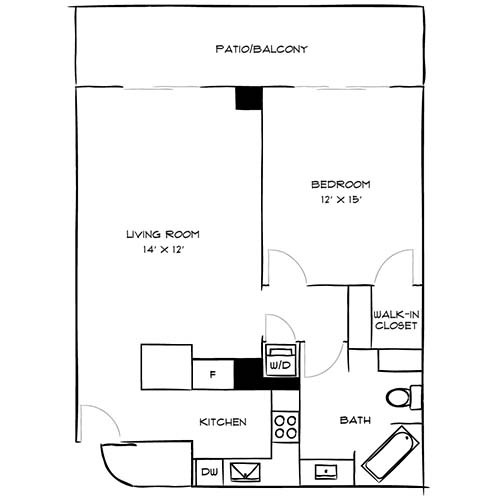 Floorplan - Flamingo South Beach