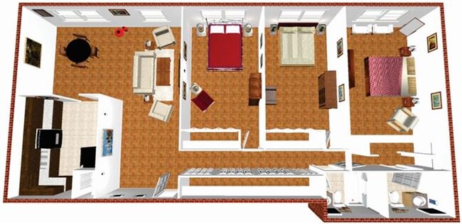 Floorplan - Serrano Apartments