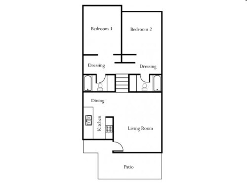 2BR/2BA - Highlander Park Apartments