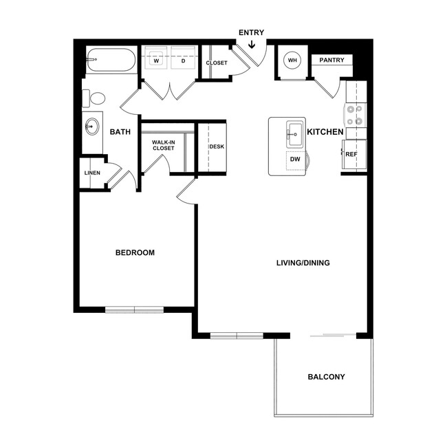 Floorplan - Mercer Atlanta - Student Living