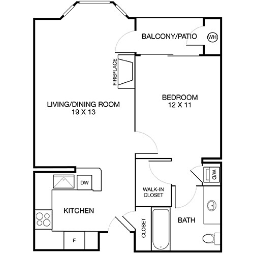Floorplan - The Villas at Park La Brea