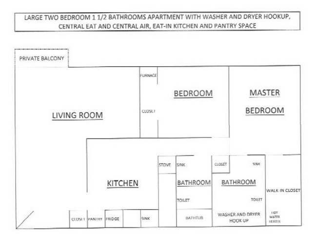 Floorplan - Quail Meadow Apartments