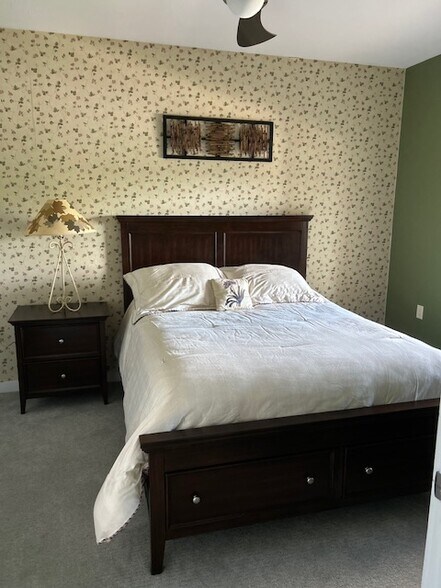 3rd bedroom with queen bed - 400 N Richmond St