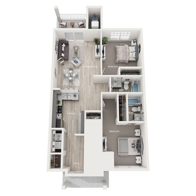 Floorplan - Meadow Creek Flats