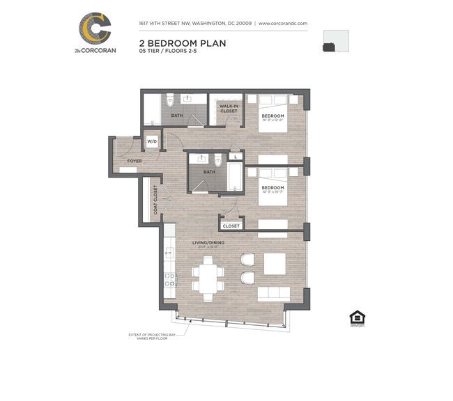 Floorplan - The Corcoran