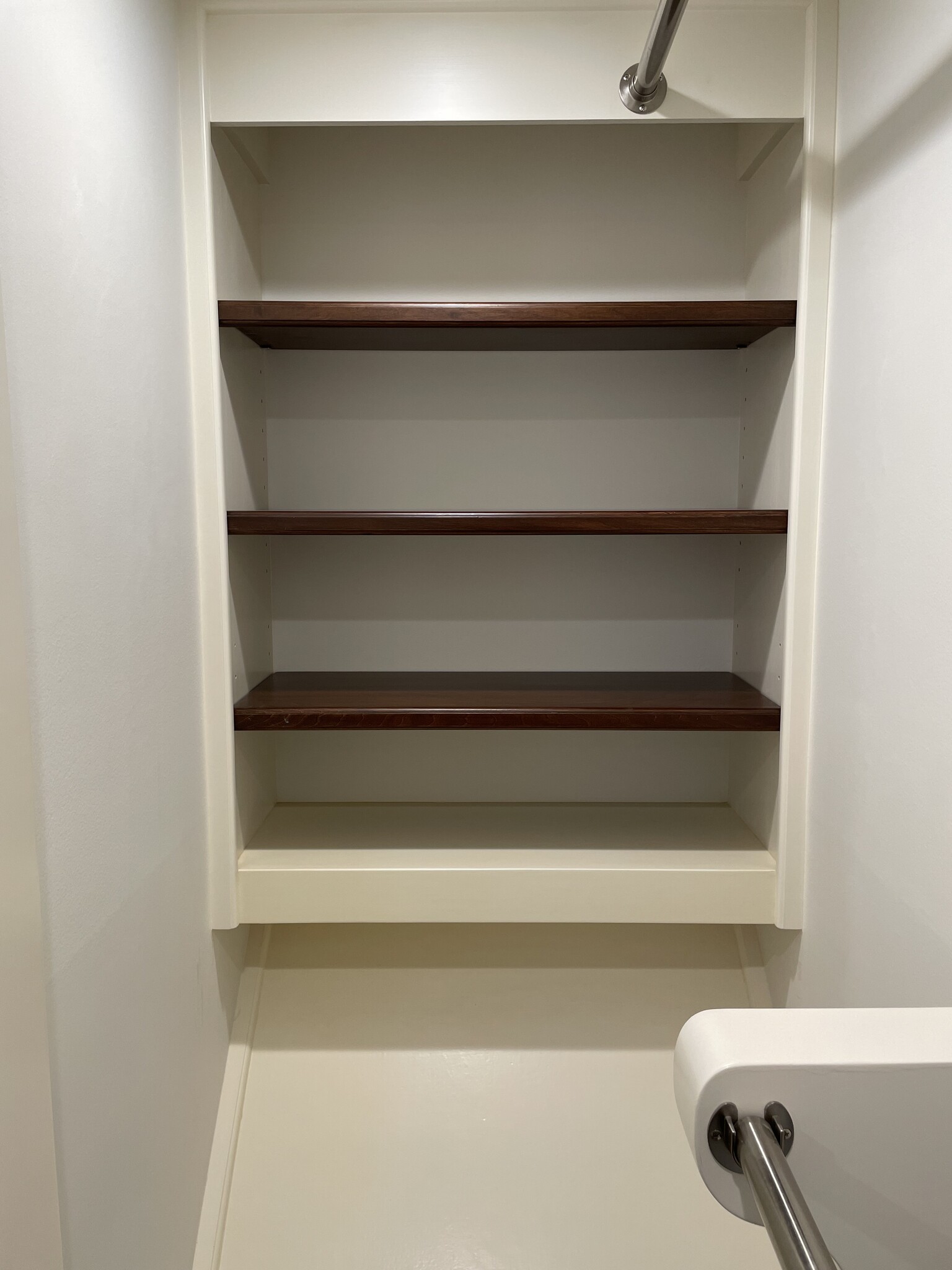 1st Bedroom closet custom shelves - 1608 Graefield Rd