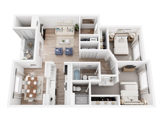 Floorplan - Island Homestead