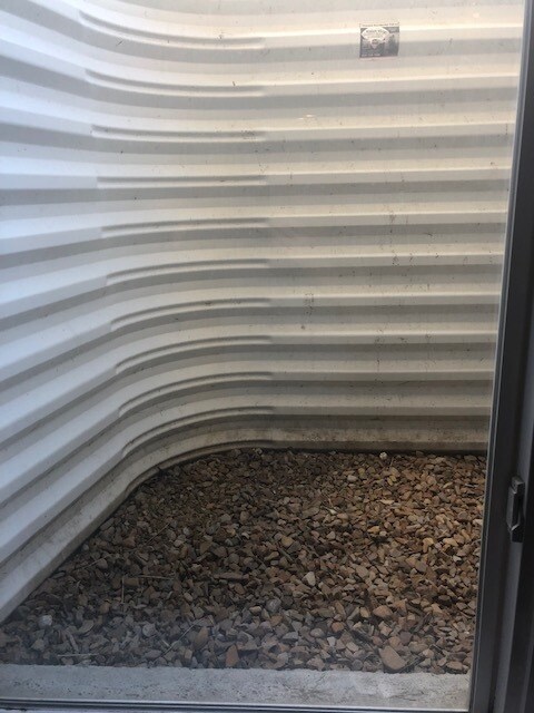 5 covered grated wells for privacy and light - 11769 S Sun Tea Way