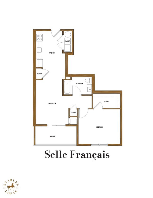 Selle Francais - 1x1 - Allegheny City Stables Lofts
