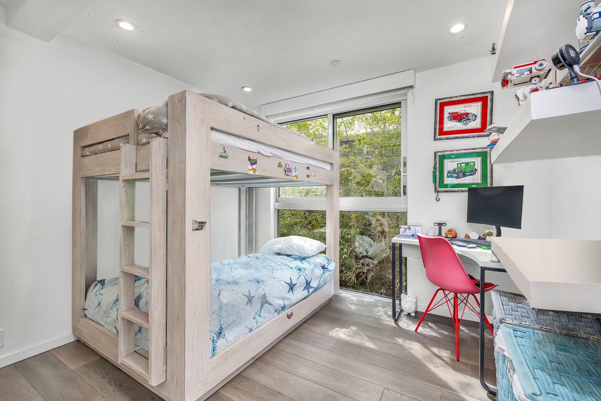 2nd Bedroom upstairs - 718 Marine St