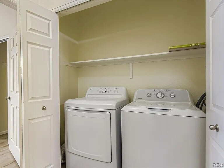 In Unit Laundry Closet - 14211 East 1st Drive