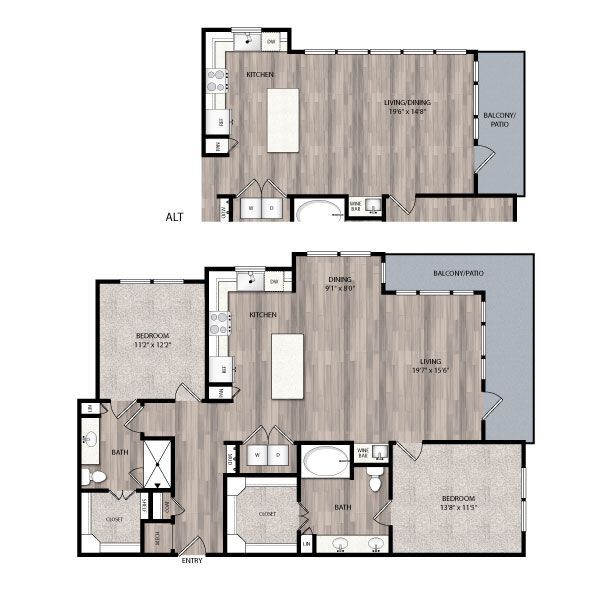 Floorplan - The Edison at Frisco