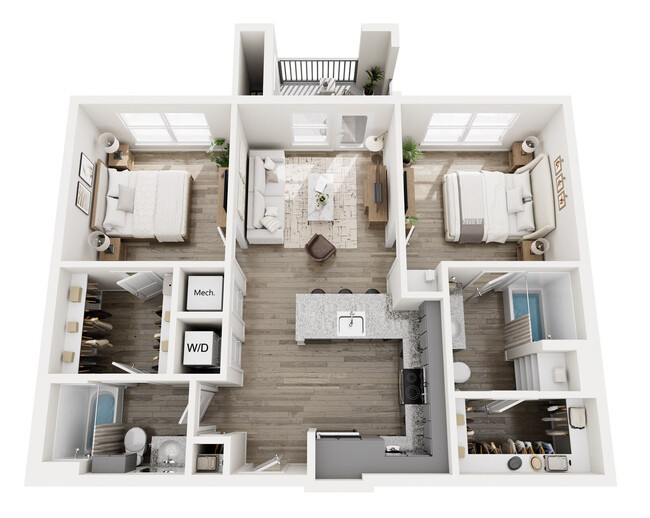 Floorplan - Sunstone Apartments