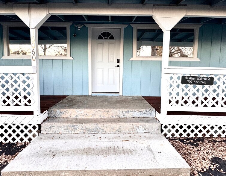 Entry and front porch lading to the home - 16060 39th Ave
