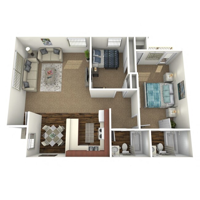 Floorplan - Tierra Ridge Apartments