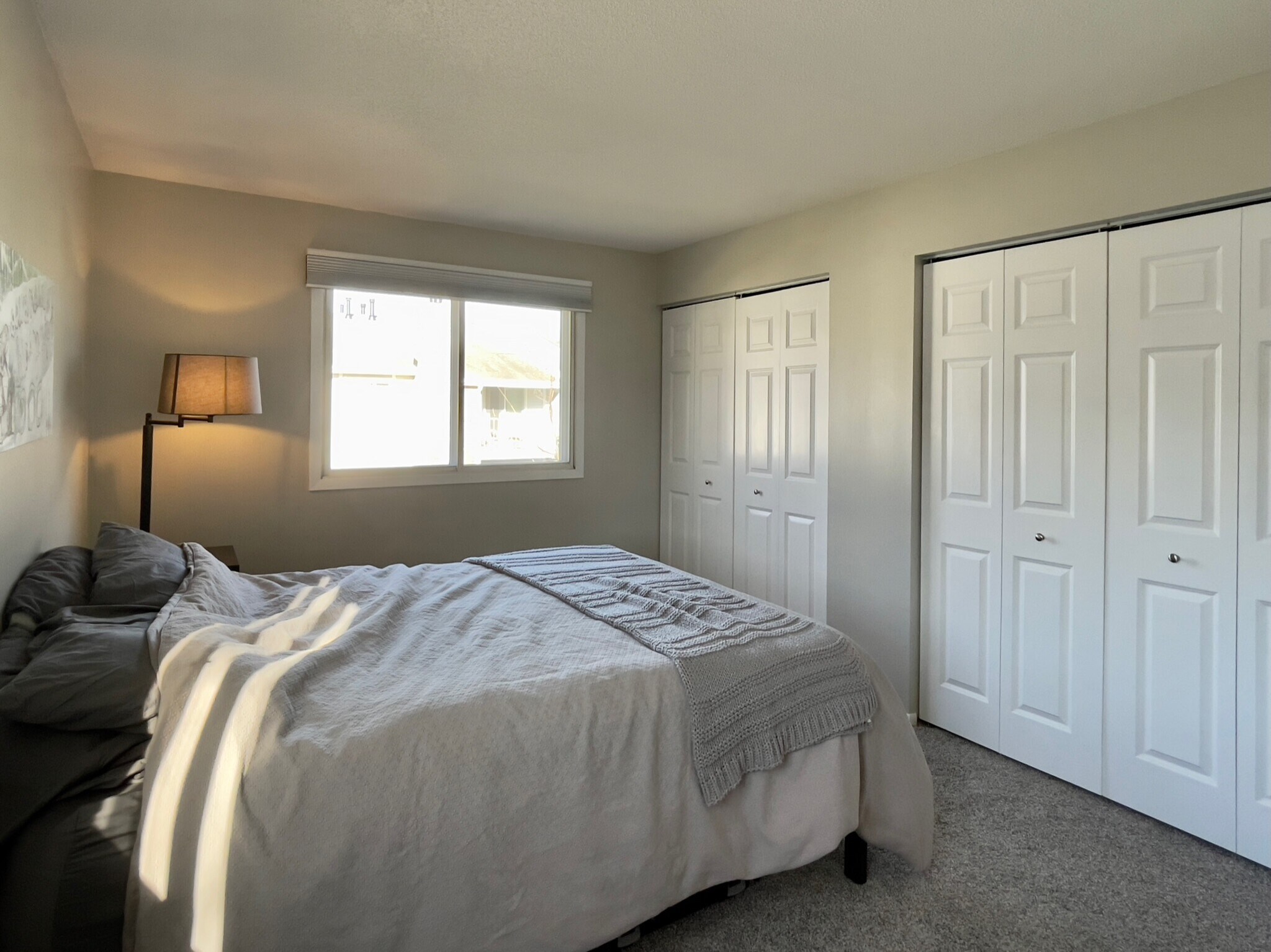 Two large closets with built in organizers in master bedroom. - 2262 Benson Ave