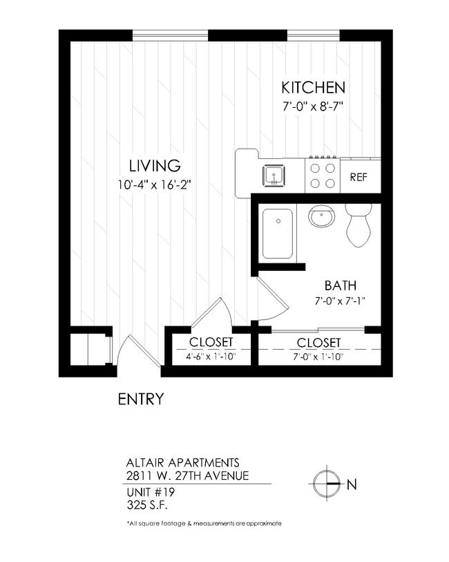 Floorplan - Altair Apartments