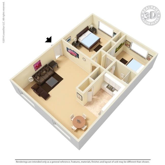 2BR/1BA - Audubon Manor