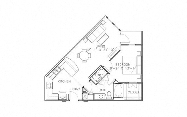 Floorplan - The District Apartments