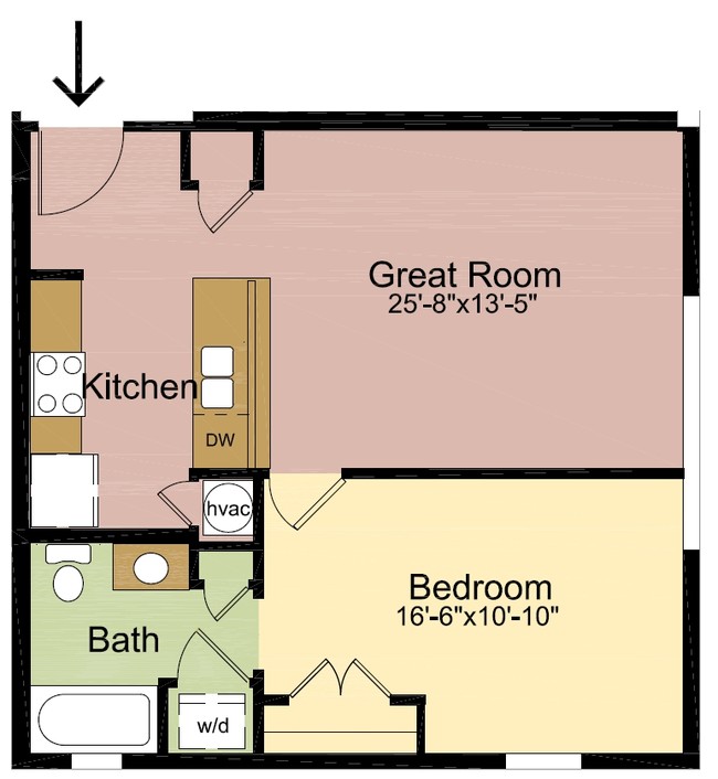 Floorplan - Park Edge Apartments