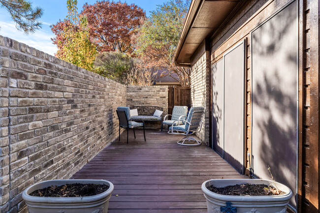 Private deck at primary bedroom - 3609 Candelaria Dr