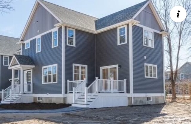 Private deck and backyard - 159 Washington St