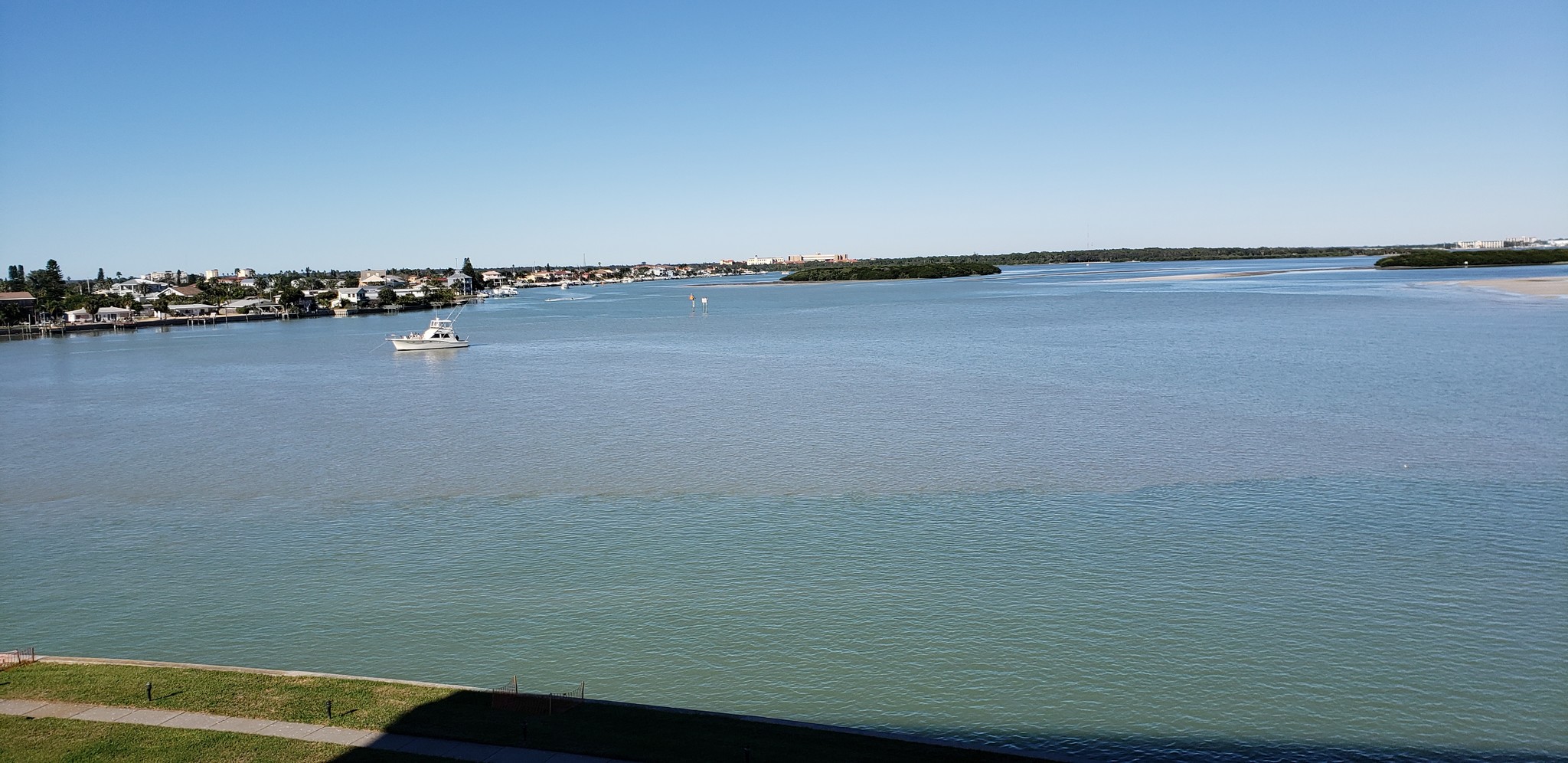 Look at this view from bedrooms & living room - 1 Key Capri Key