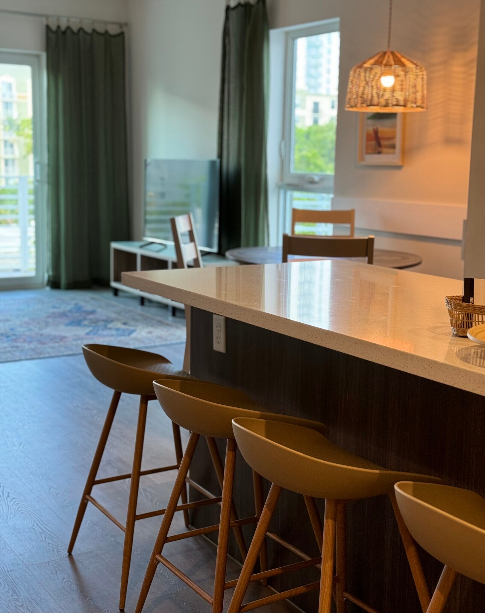 Dining area and kitchen island - 1938 Jackson St