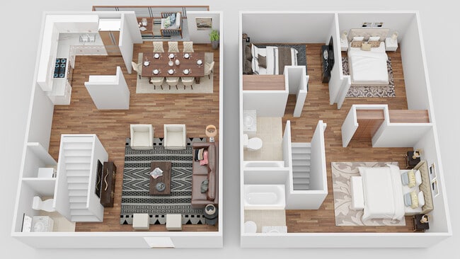 Floorplan - Arcadian Apartments
