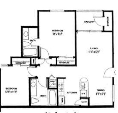 2BR/2BA - Oasis at Mesa Palms Retirement Community