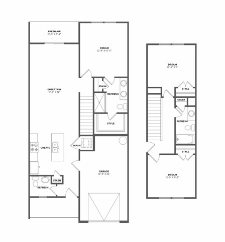 Kari 2D Floorplan Image - ABODE Carolina Forest