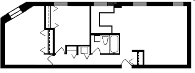 2BR/1BA - Drake Plaza Apartments