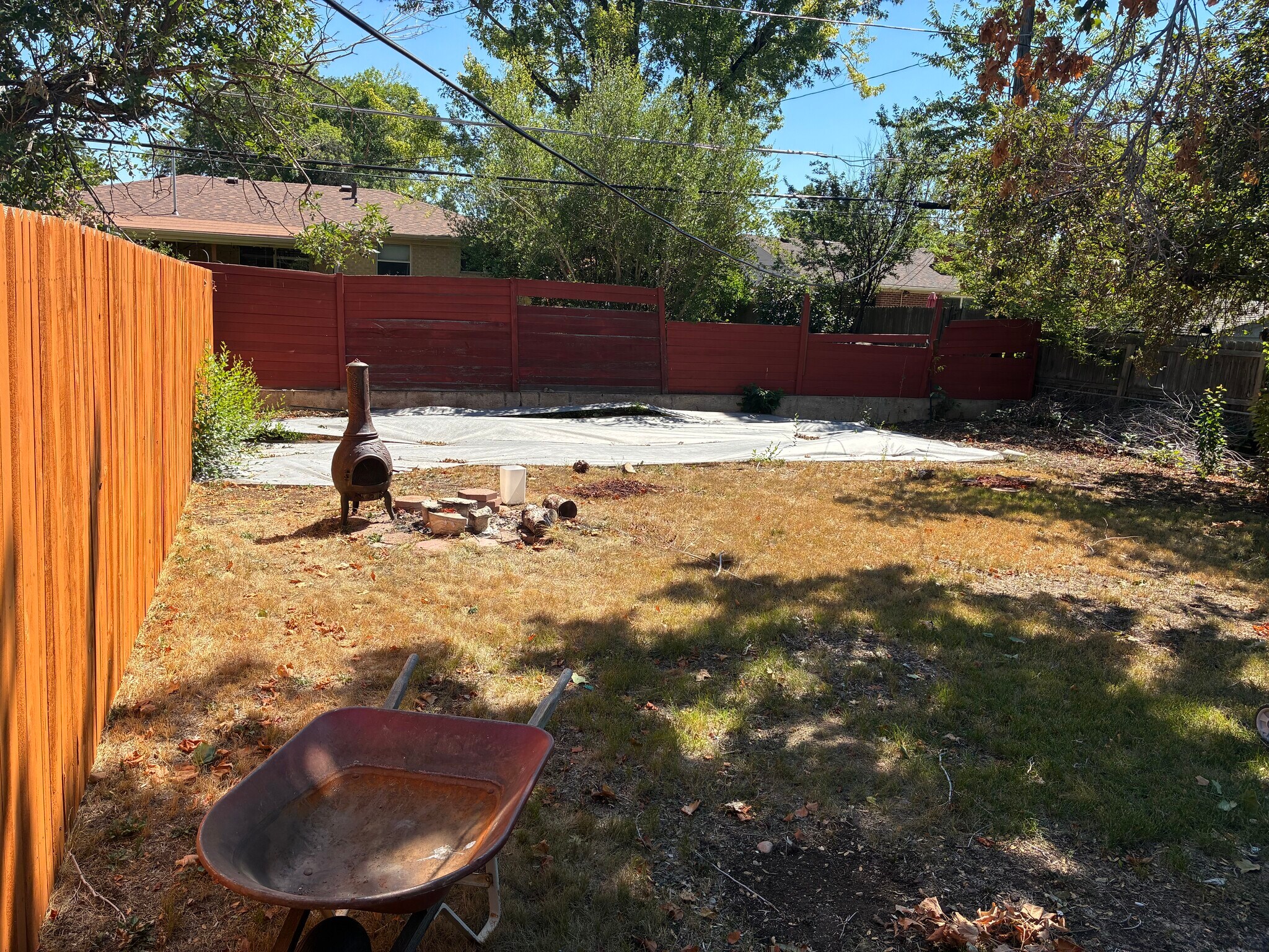 backyard - 8650 Norwich St