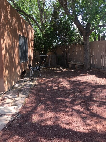 Guest House parking area - 2308 Cedros Cir