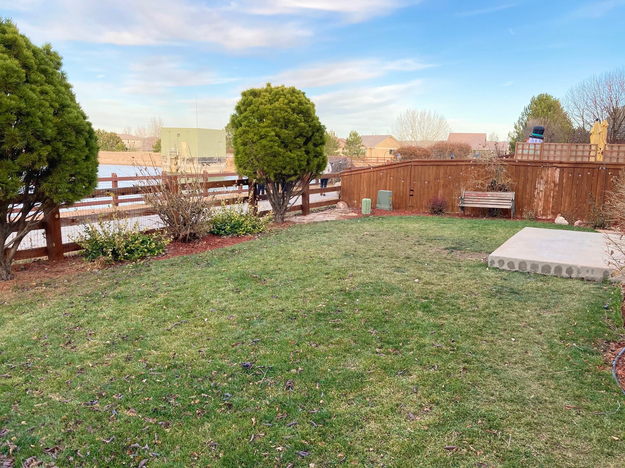 Backyard - 15949 Longford Dr