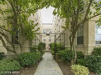 Courtyard view - 117 E St SE