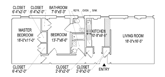 Apartment 2E - Terrace Court