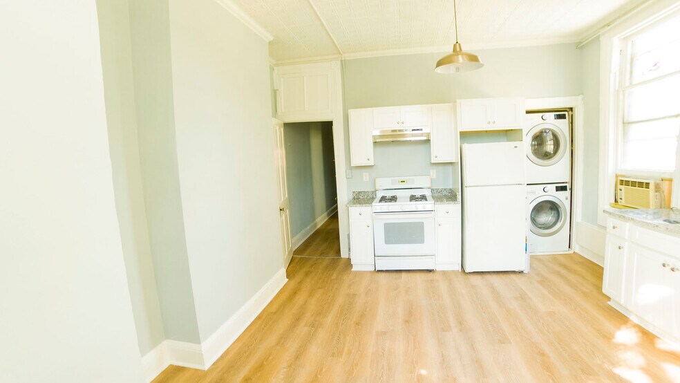 newly renovated kitchen with new washer/dryer - 1204 John St