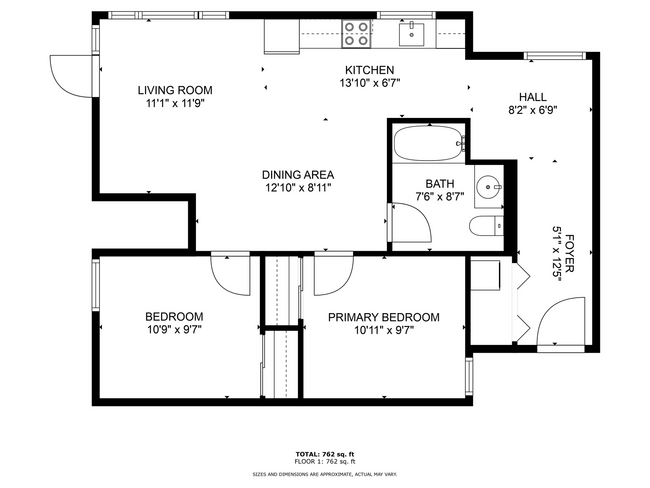 Floorplan - Brookside Apartments