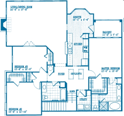 Floorplan - Westmount Apartments