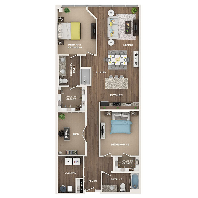 Floorplan - The Row on Merchant