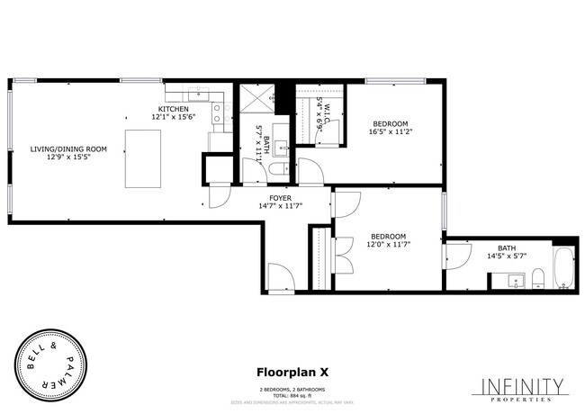 Floorplan - Bell and Palmer