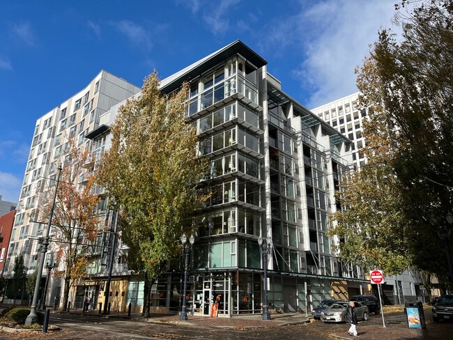 Primary Photo - Modern Studio with Balcony, In-Unit Laundr...