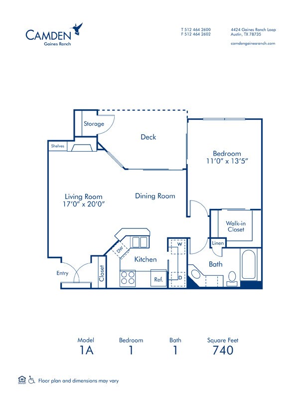 Floorplan - Camden Gaines Ranch